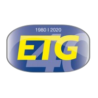 40 Jahre Jubiläums Logo ETG